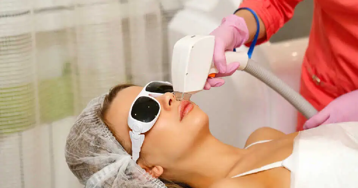 Women receiving CoolPeel treatment in Bend, OR